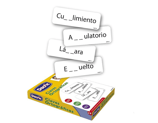 Láminas de claves ortográficas
