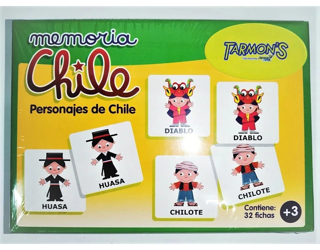 Memorice Chile Trajes Típicos