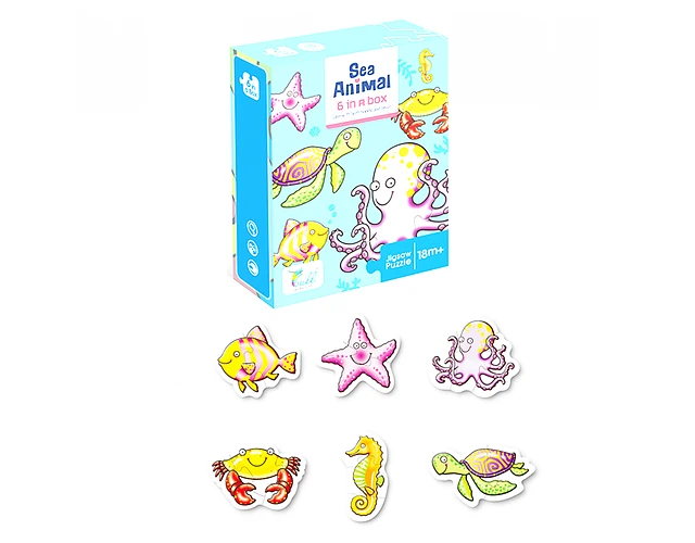 Puzzle Animal del mar