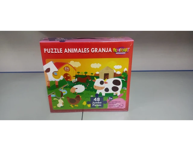 Puzzle Jumbo Animales Granja 70x50