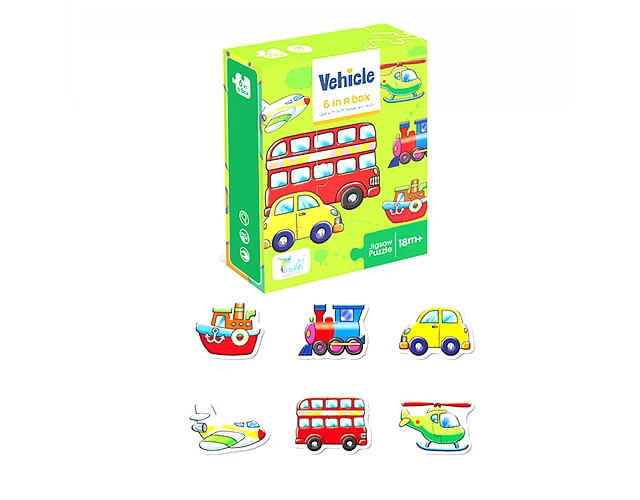 Puzzle Vehículos