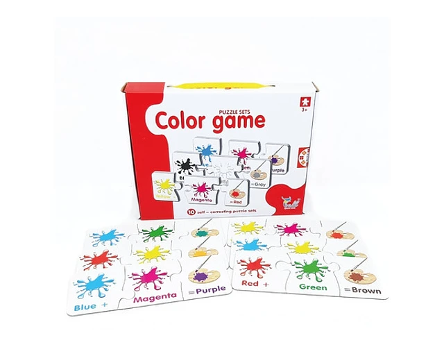 Puzzle Educativa Colores