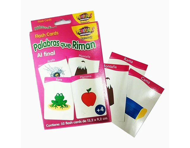 Flashcards palabras que riman