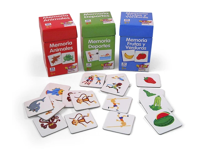 Pack Memorice Tarmons (Animales, Deportes, Frutas)