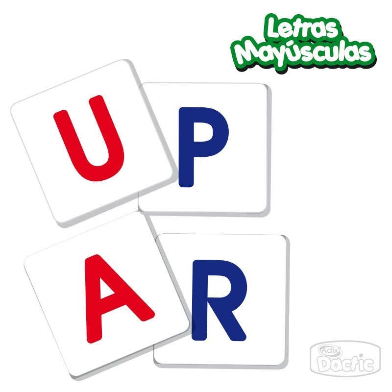 memorice letras mayusculas