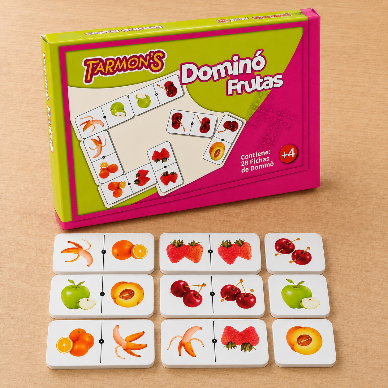 Dominó frutas