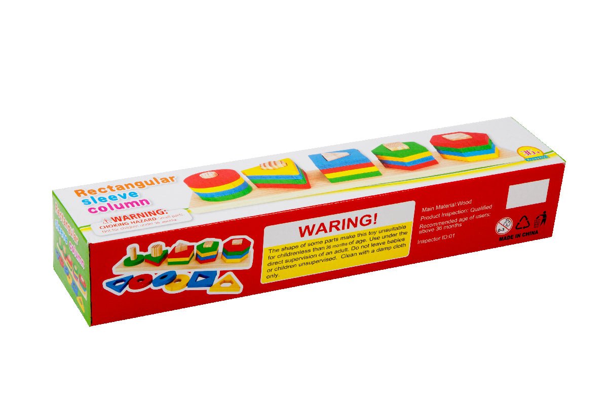 Torre madera 5 columnas