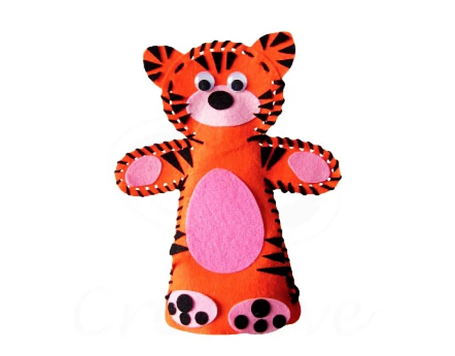 Títere Pañolenci Armable Tigre