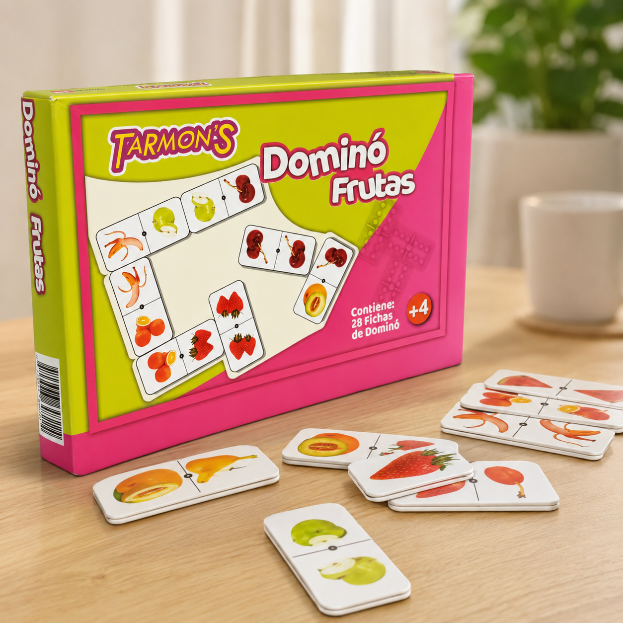 Dominó frutas
