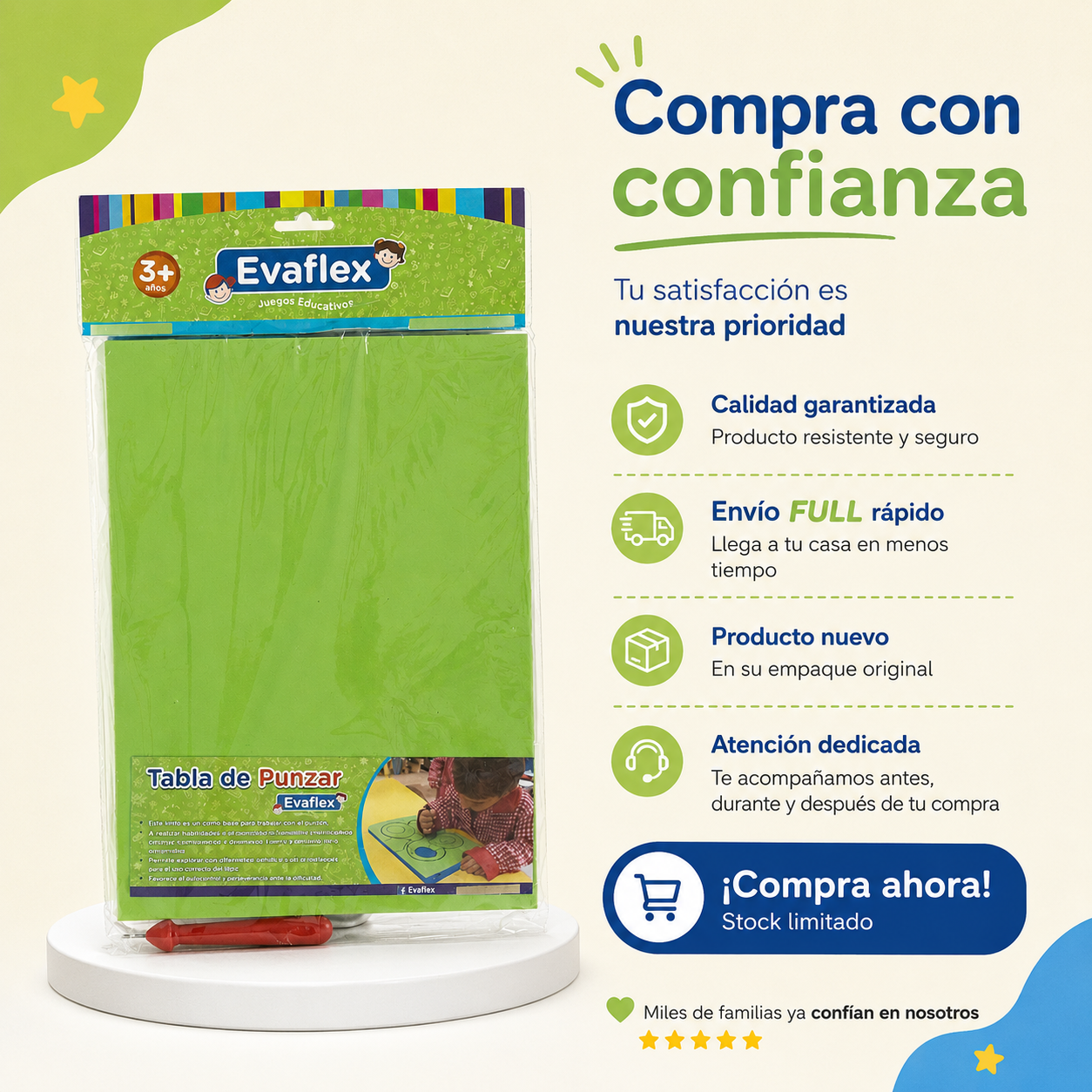 Tabla de punzones