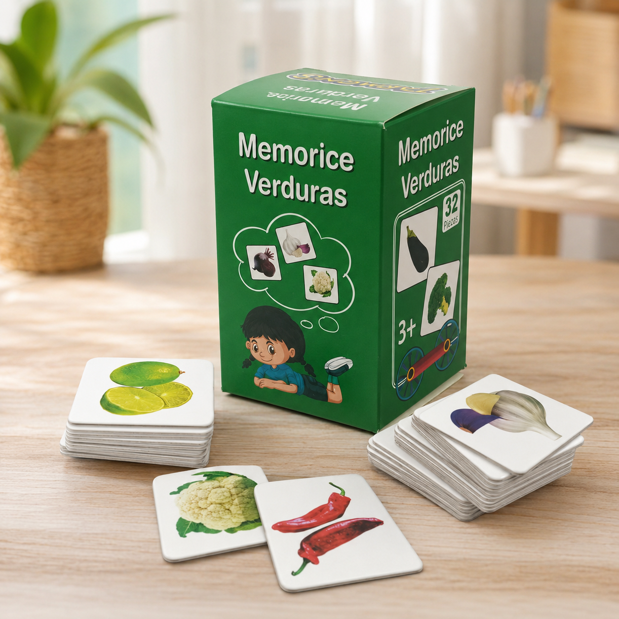 Memorice verduras