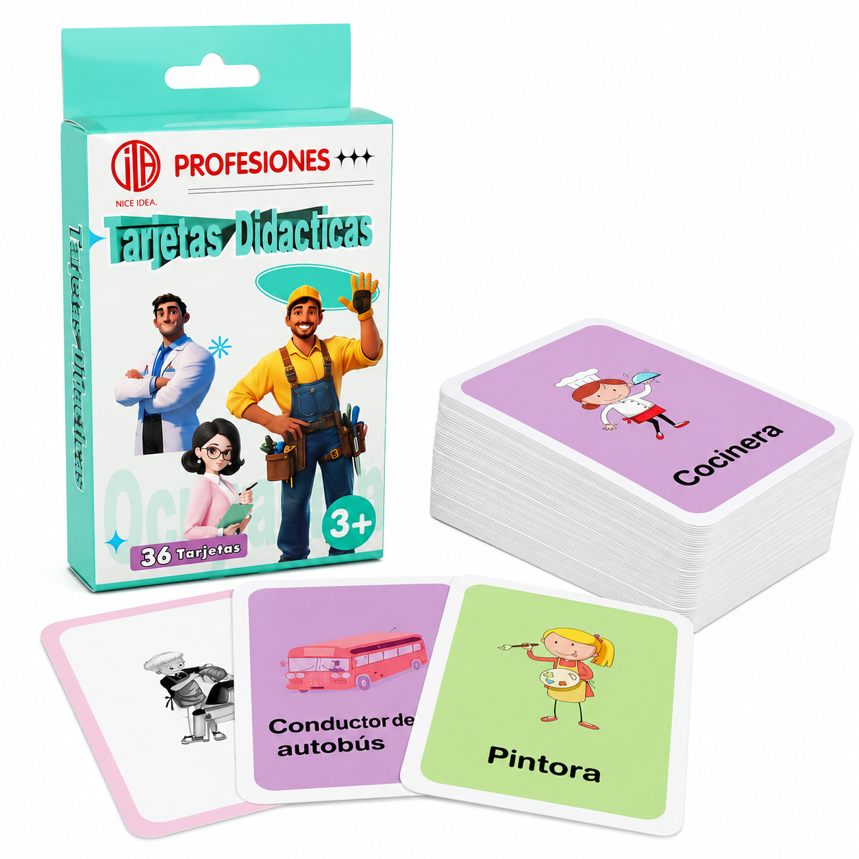 Tarjetas Didácticas Profesiones