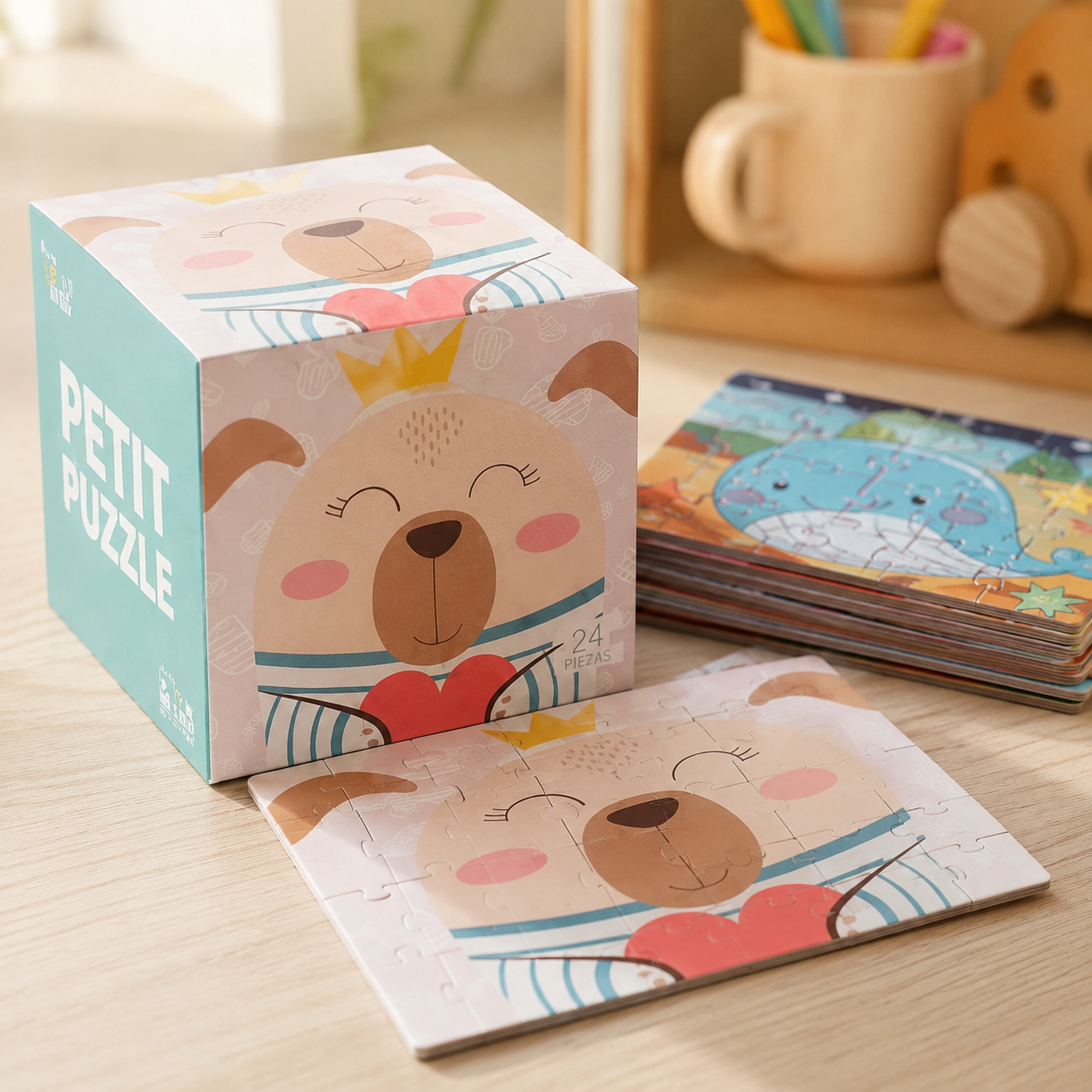 Mini Rompecabezas Perrito Puzzles
