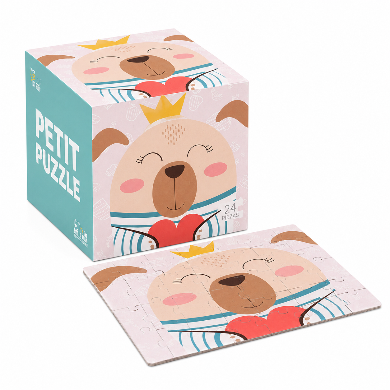 Mini Rompecabezas Perrito Puzzles