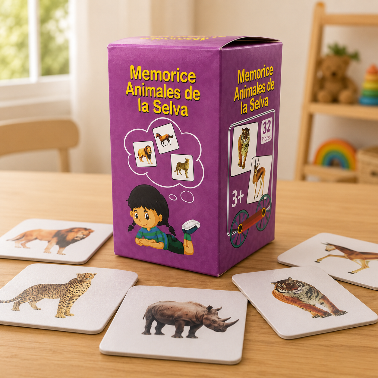 Memorice Animales de la Selva