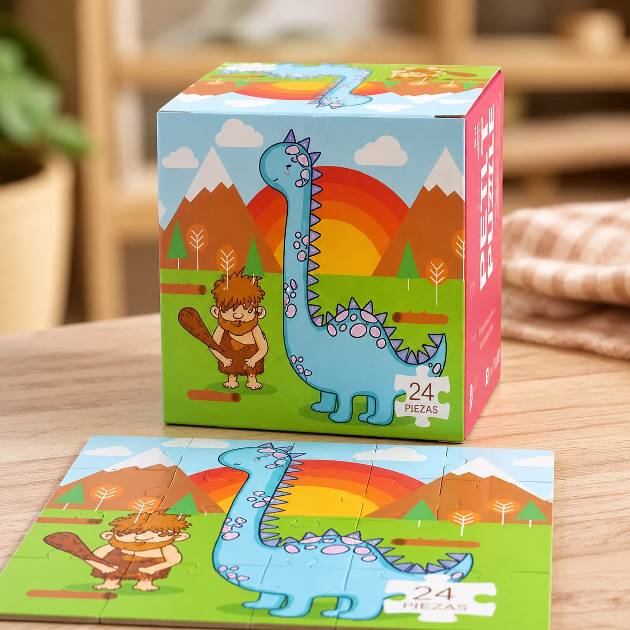 Mini Rompecabeza Dinosaurio Puzzle