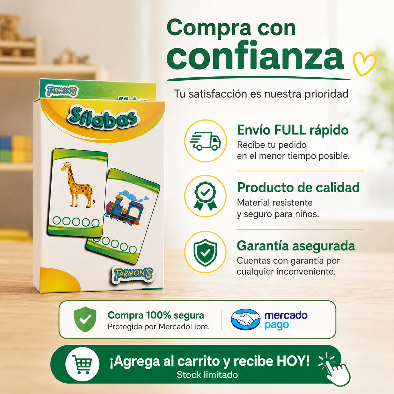 Tarjetas Silabas