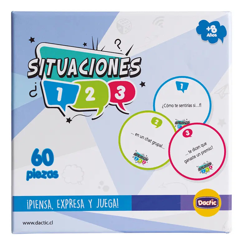 Juego Situaciones 1 2 3 Dactic - Ofieduc