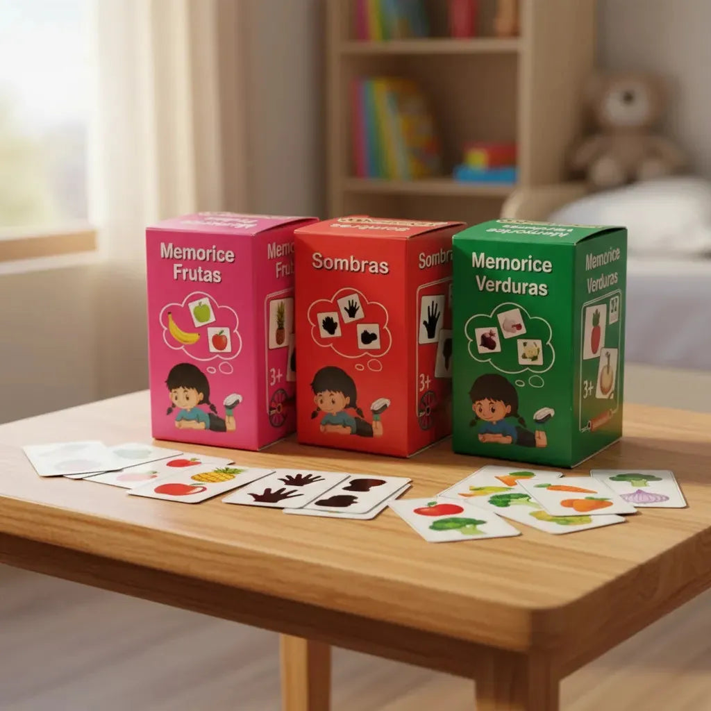Pack Frutas, Verduras y Vocales Memorices