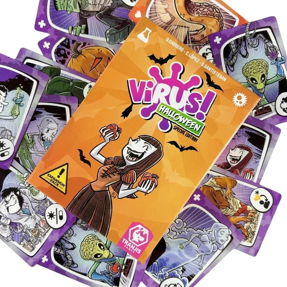 Virus Halloween Juego De Mesa Expansión Cartas Pack