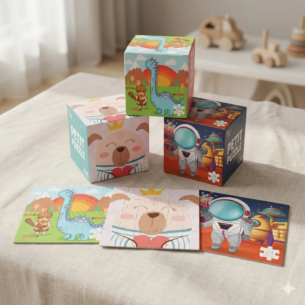 Pack Mini Rompecabeza Perrito Puzzle