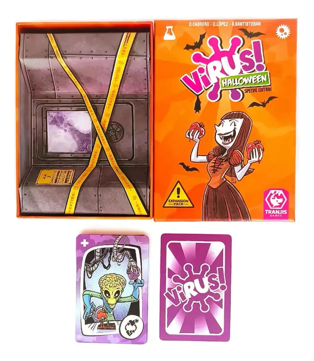 Virus Halloween Juego De Mesa Expansión Cartas Pack