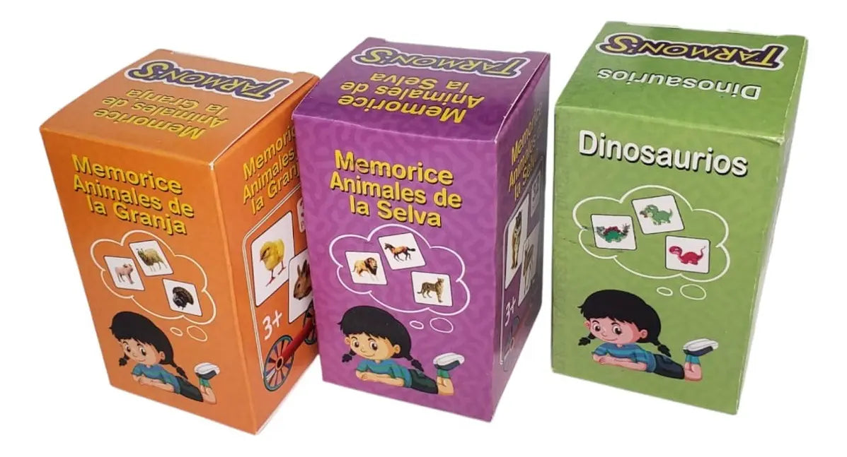 Memorice Dinosaurio, Selva Y Granja