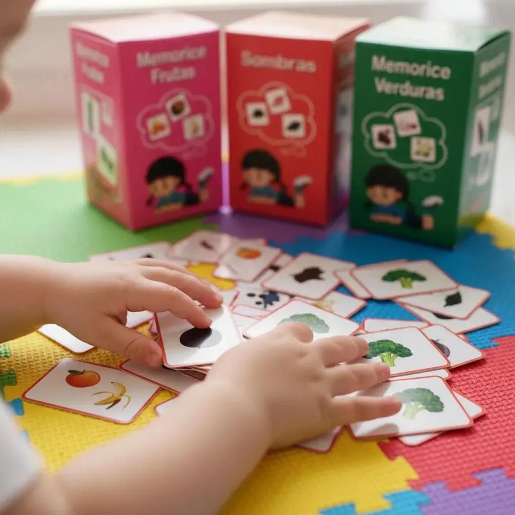 Pack Frutas, Verduras y Vocales Memorices