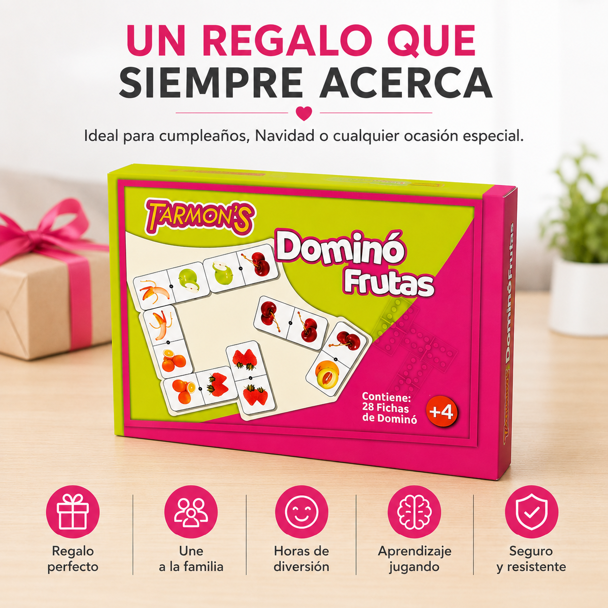 Dominó frutas