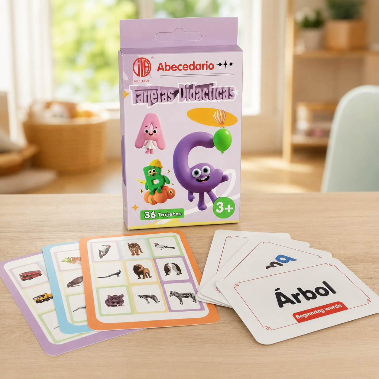Tarjetas ABCdario