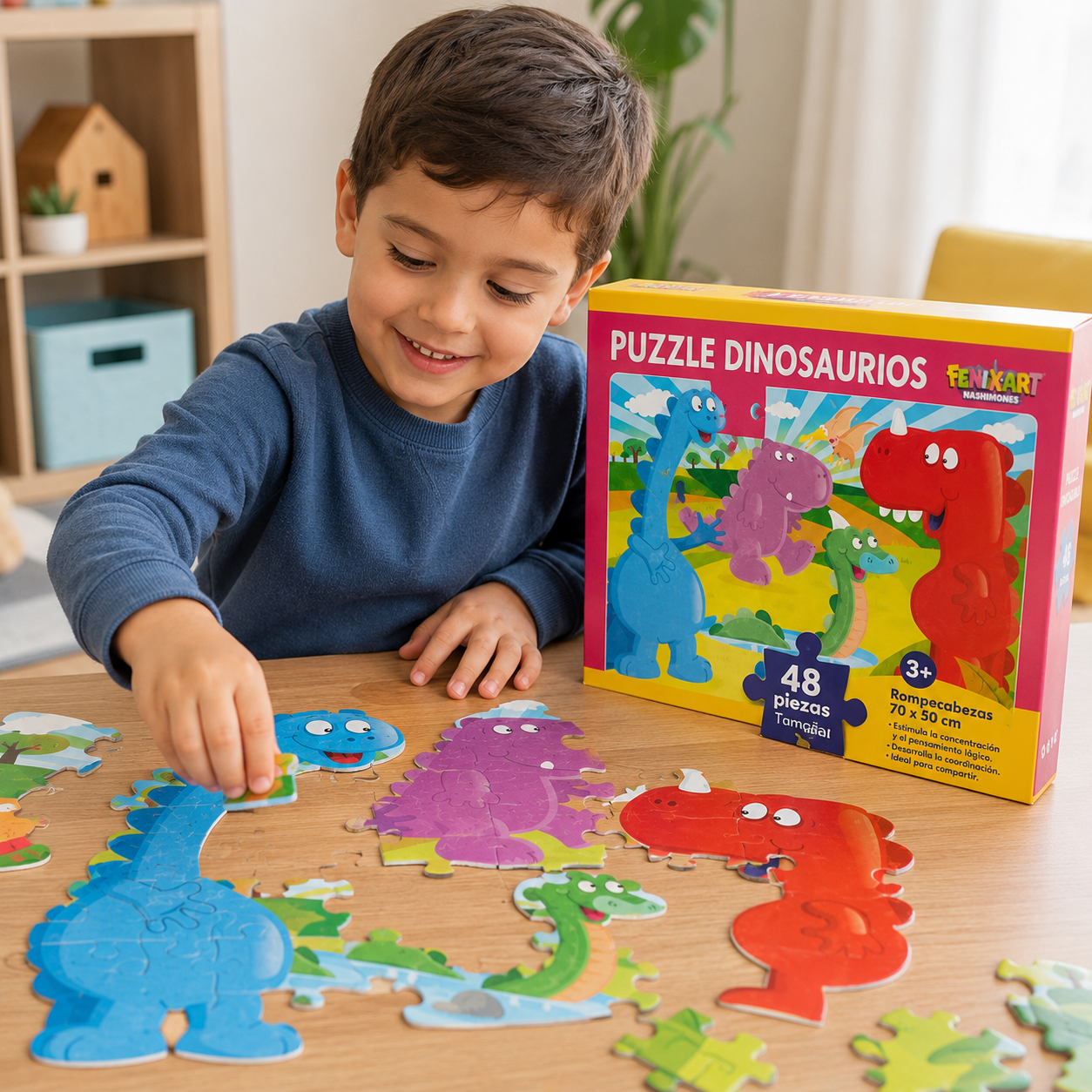 Puzzle Rompecabeza Jumbo Dinosaurio