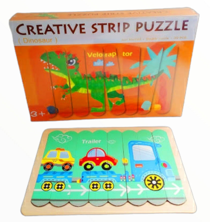 Puzzle madera creativo