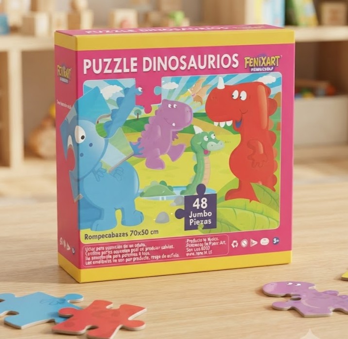 Puzzle Rompecabeza Jumbo Dinosaurio